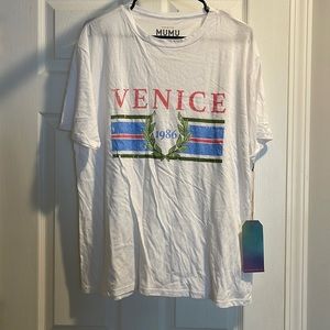 Show Me Your MuMu Venice TeeShirt NWT. SIZE XL